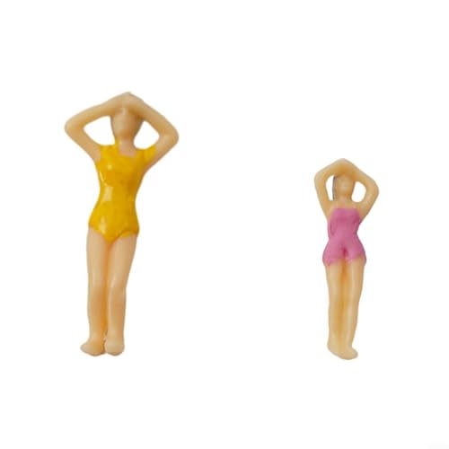 snowchecking O Scale Schwimmfiguren, Modell-Layout, 20 oder 40 Stück, verschiedene Farben (20 Stück) von snowchecking