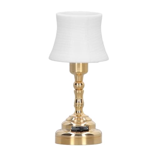 Lampenschirm Schlafzimmer Tischlampe Miniatur Möbel Modell Puppenhäuser Zubehör Realistische Beleuchtung Spielzeug Spielset Lampenschirm Schlafzimmer Tischlampe Miniatur Möbel Modell Puppenhäuser Zubehör Realistische Beleuchtung Spielzeug Spielset von sodeber