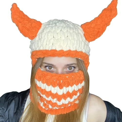 Lustiges Horn für Damen und Herren, Erwachsene, Halloween, handgefertigt, warm, Plüschparty Lustiges Horn für Damen und Herren, Erwachsene, Halloween, handgefertigt, warm, Plüschparty von sodeber