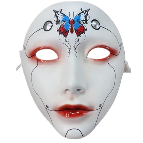 Maskerade für Damen und Herren, mechanisch, Vollgesicht, Halloween, Karneval, Party, Dekoration, Cosplay Maskerade für Damen und Herren, mechanisch, Vollgesicht, Halloween, Karneval, Party, Dekoration, Cosplay von sodeber