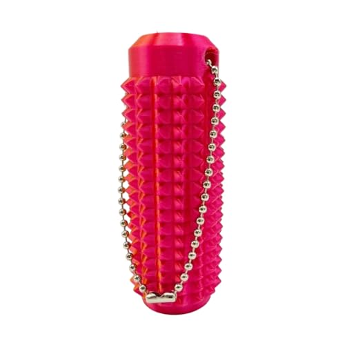 Spiky Grippie Handgreifer, Schlüsselanhänger, Spielzeug zur Stressreduzierung, Taschengröße, Roller-Spielzeug zum Entspannen der Hand, alle Altersgruppen Spiky Grippie Handgreifer, Schlüsselanhänger, Spielzeug zur Stressreduzierung, Taschengröße, Roller-Spielzeug zum Entspannen der Hand, alle Altersgruppen von sodeber