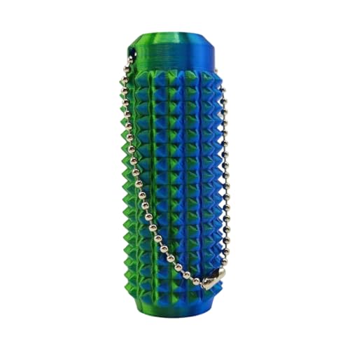 Spiky Grippie Handgreifer, Schlüsselanhänger, Spielzeug zur Stressreduzierung, Taschengröße, Roller-Spielzeug zum Entspannen der Hand, alle Altersgruppen Spiky Grippie Handgreifer, Schlüsselanhänger, Spielzeug zur Stressreduzierung, Taschengröße, Roller-Spielzeug zum Entspannen der Hand, alle Altersgruppen von sodeber