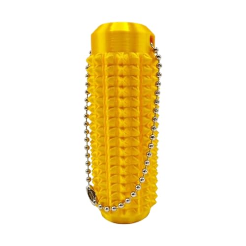 Spiky Grippie Handgreifer, Schlüsselanhänger, Spielzeug zur Stressreduzierung, Taschengröße, Roller-Spielzeug zum Entspannen der Hand, alle Altersgruppen Spiky Grippie Handgreifer, Schlüsselanhänger, Spielzeug zur Stressreduzierung, Taschengröße, Roller-Spielzeug zum Entspannen der Hand, alle Altersgruppen von sodeber