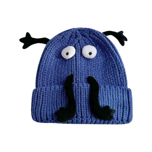 Stilvolle Halloween-Neuheit Cartoon Damen Herren Winter Warme Mütze Kinder Lovely Skull für Geburtstag Party Carto von sodeber