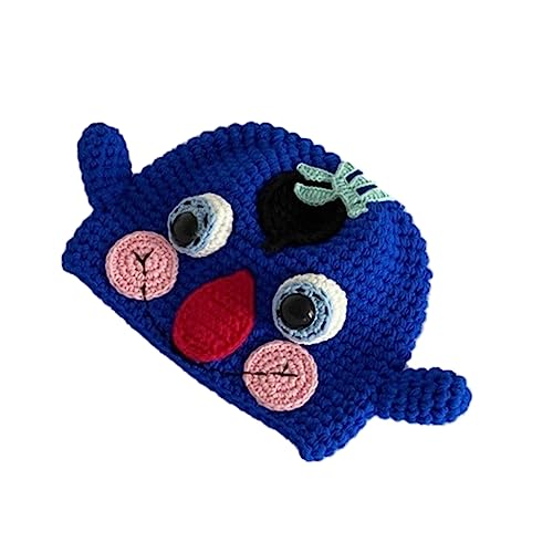 Strickmütze, Halloween, Monster, Teufel, Wintermütze, Strickmütze, Foto-Requisiten für Teenager, Erwachsene, Damen, Herren Strickmütze, Halloween, Monster, Teufel, Wintermütze, Strickmütze, Foto-Requisiten für Teenager, Erwachsene, Damen, Herren von sodeber