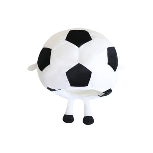 Weicher Plüsch-Fußballhut mit beweglichen Armen und Beinen für Kinder, Teenager, Sport, Treffen, Spiel, Cosplay Weicher Plüsch-Fußballhut mit beweglichen Armen und Beinen für Kinder, Teenager, Sport, Treffen, Spiel, Cosplay von sodeber