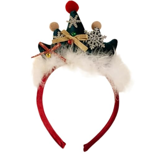 sodeber Baumhut Weihnachten Kopfbedeckung Stirnband Foto Requisiten Party Cosplay Kostüme Tanzende Glocken sodeber Baumhut Weihnachten Kopfbedeckung Stirnband Foto Requisiten Party Cosplay Kostüme Tanzende Glocken von sodeber