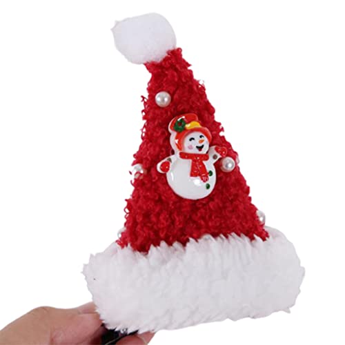 sodeber Cartoon-Weihnachtsmann-Haarspangen, Kostüm, Kopfbedeckung für Damen, Party, Anime-Thema, rutschfestes Zubehör sodeber Cartoon-Weihnachtsmann-Haarspangen, Kostüm, Kopfbedeckung für Damen, Party, Anime-Thema, rutschfestes Zubehör von sodeber