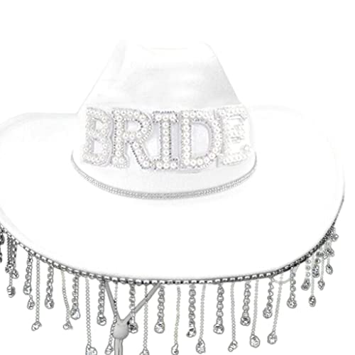 sodeber Cowgirl-Hut, Brautparty, Junggesellinnenabschied, Cowboy, für die Braut von sodeber