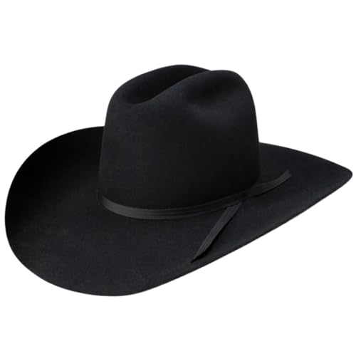 sodeber Einfarbiger gewebter Gürtelhut für Cosplay, Kostüm, alle passenden Fedoras, Bühnenkünstler, Top für Erwachsene, Winter von sodeber