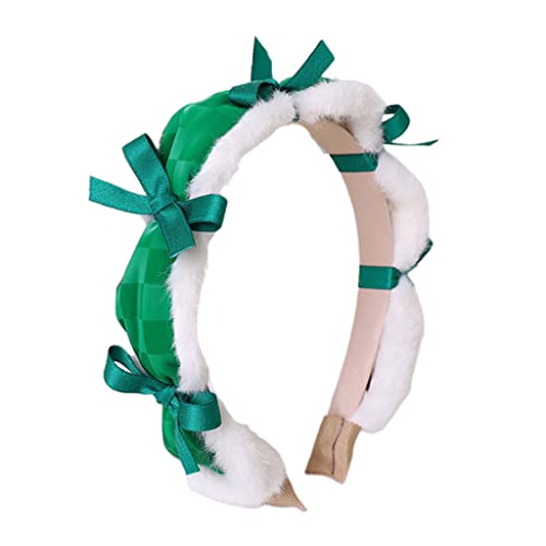 sodeber Elegantes PU-Leder-Stirnband für Party, Schleifen, Haarband, täglicher Kopfschmuck, Foto-Requisite, Party, Kostüm, Haarschmuck sodeber Elegantes PU-Leder-Stirnband für Party, Schleifen, Haarband, täglicher Kopfschmuck, Foto-Requisite, Party, Kostüm, Haarschmuck von sodeber