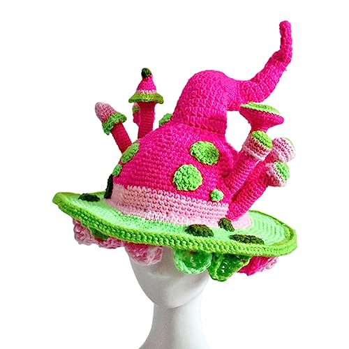 sodeber Erwachsene Kinder Halloween Feenhüte Maskerade Strickmütze Zauberer Hut Cosplay Kostüm Party Verkleidung sodeber Erwachsene Kinder Halloween Feenhüte Maskerade Strickmütze Zauberer Hut Cosplay Kostüm Party Verkleidung von sodeber