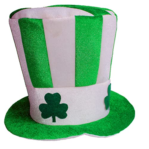 sodeber Fashion Eire Grüner Hut Kleeblatt Top Ofenrohr Eimer Irland Kobold Fancy Party Kostüm sodeber Fashion Eire Grüner Hut Kleeblatt Top Ofenrohr Eimer Irland Kobold Fancy Party Kostüm von sodeber