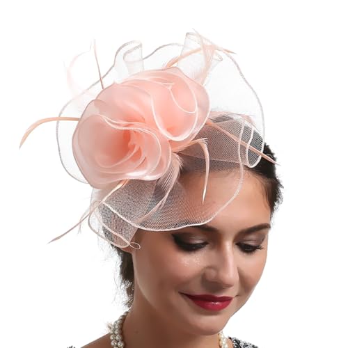 sodeber Flapper-Kostüm für Damen, Fascinator, Hut, Haarspange für Pferderennen, Rollenspiele, Pillendose, Teaparty, Hochzeitsrequisiten sodeber Flapper-Kostüm für Damen, Fascinator, Hut, Haarspange für Pferderennen, Rollenspiele, Pillendose, Teaparty, Hochzeitsrequisiten von sodeber