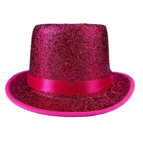 sodeber Glitzernder, großer Hut für Maskeraden, Party, Gentleman, Jazzy, mit Gürtel, Konzertkostüm für Erwachsene sodeber Glitzernder, großer Hut für Maskeraden, Party, Gentleman, Jazzy, mit Gürtel, Konzertkostüm für Erwachsene von sodeber