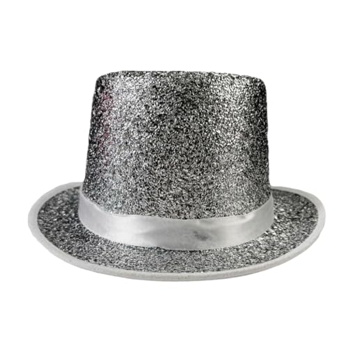 sodeber Glitzernder, großer Hut für Maskeraden, Party, Gentleman, Jazzy, mit Gürtel, Konzertkostüm für Erwachsene sodeber Glitzernder, großer Hut für Maskeraden, Party, Gentleman, Jazzy, mit Gürtel, Konzertkostüm für Erwachsene von sodeber