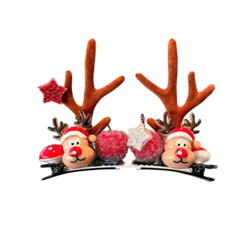 sodeber Haarspange mit Rentiergeweih, bequeme Kopfbedeckung für Weihnachtsfeiern und Familienessen sodeber Haarspange mit Rentiergeweih, bequeme Kopfbedeckung für Weihnachtsfeiern und Familienessen von sodeber