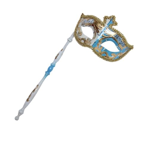 sodeber Halloween mit Stab Retro Musiknote Maskerade Party Karneval Venezianer für Karneval von sodeber