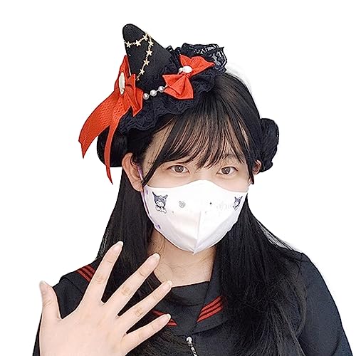 sodeber Hexenhut-Fascinator für Damen, Gothic-Haarspange, Kopfschmuck, Stirnband, Halloween sodeber Hexenhut-Fascinator für Damen, Gothic-Haarspange, Kopfschmuck, Stirnband, Halloween von sodeber