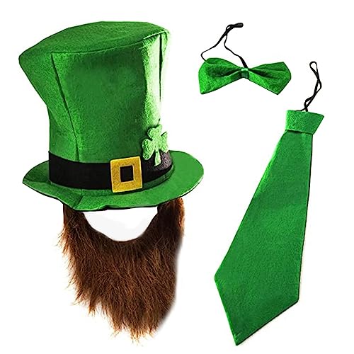 sodeber Irische Fliege für Erwachsene, Cosplay-Set, Damen, Mützen, Karneval, Halloween, Weihnachten, Party sodeber Irische Fliege für Erwachsene, Cosplay-Set, Damen, Mützen, Karneval, Halloween, Weihnachten, Party von sodeber