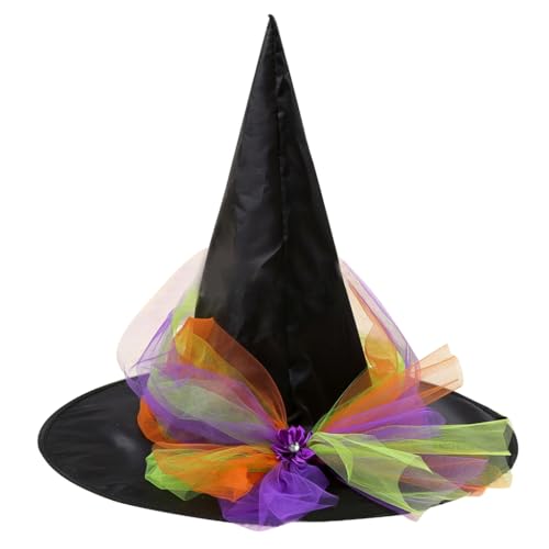 sodeber Kinder Halloween Hexenhut mit Garn/Blume Maskerade Zauberer Cosplay Kostüm Party Lustig sodeber Kinder Halloween Hexenhut mit Garn/Blume Maskerade Zauberer Cosplay Kostüm Party Lustig von sodeber