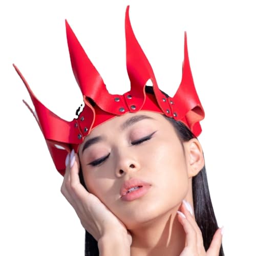 sodeber Mittelalterliche Halloween Kopfbedeckung Steampunk Ritter Pirat Cosplay Krone Gothic Karneval Requisiten von sodeber