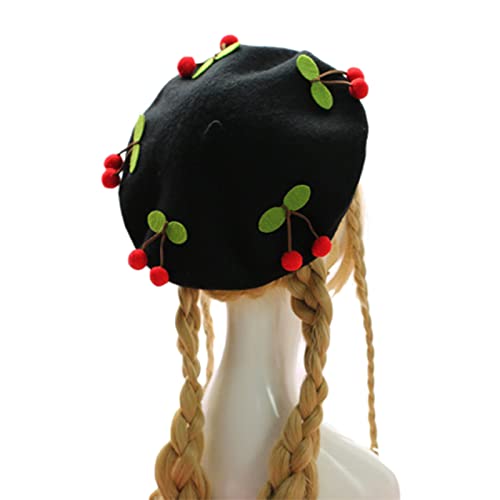 sodeber Modischer Wollfilz Eltern-Kind Herbst und Winter Kindermütze Mädchen Baskenmützen sodeber Modischer Wollfilz Eltern-Kind Herbst und Winter Kindermütze Mädchen Baskenmützen von sodeber