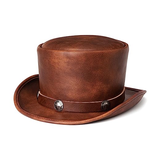 sodeber Pu-Schweinekuchenhut, Steampunk, Gay Magier, BowlerTop sodeber Pu-Schweinekuchenhut, Steampunk, Gay Magier, BowlerTop von sodeber