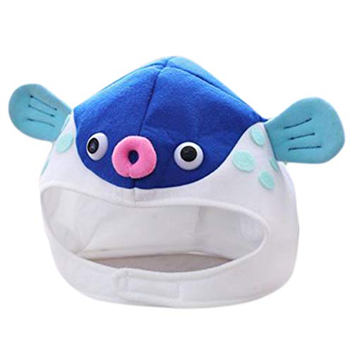 sodeber Puffer Fish Stirnband Plüsch Hut Outdoor Cartoon Tier Ohrenklappen Halloween Cosplay Party Foto Requisiten Zubehör sodeber Puffer Fish Stirnband Plüsch Hut Outdoor Cartoon Tier Ohrenklappen Halloween Cosplay Party Foto Requisiten Zubehör von sodeber