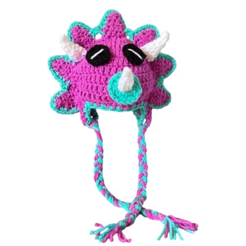 sodeber Strickmütze für Kinder, stilvoll, Dinosaurier, Halloween, Cartoon, lässig, Partyhüte sodeber Strickmütze für Kinder, stilvoll, Dinosaurier, Halloween, Cartoon, lässig, Partyhüte von sodeber