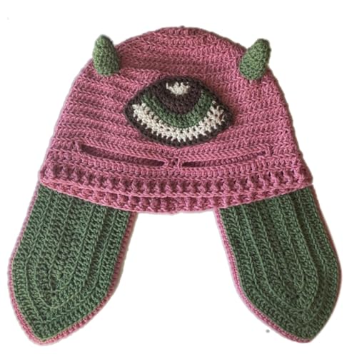 sodeber Tägliche Strickmütze, schöne warme Wintermütze, Tierohren-Design, Halloween-Kopfbedeckung für Erwachsene und Teenager sodeber Tägliche Strickmütze, schöne warme Wintermütze, Tierohren-Design, Halloween-Kopfbedeckung für Erwachsene und Teenager von sodeber