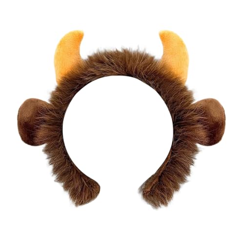 sodeber Yaks Ohren- und Schwanz-Set mit Haarreif, Tier-Kostüm, Zubehör für Halloween sodeber Yaks Ohren- und Schwanz-Set mit Haarreif, Tier-Kostüm, Zubehör für Halloween von sodeber