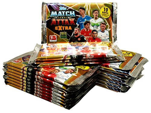 Match Attax EXTRA - 20 Booster - Saison 15/16 - Deutsch von sonstige