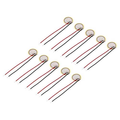 sourcing map 10 STK. Piezoscheiben Akustisch Tonabnehmer Wandler Elemente Summer CBG Gitarre 10mm sourcing map 10 STK. Piezoscheiben Akustisch Tonabnehmer Wandler Elemente Summer CBG Gitarre 10mm von sourcing map