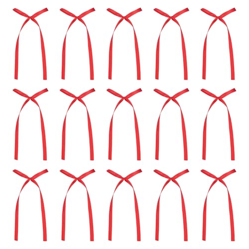 sourcing map 50 Stück Schleifen-Kuchenaufsätze, 7,6 x 14,5 cm Schleife, Cupcake-Topper, Satin-Schleife, Party-Dekorationen für Kuchen, Dessert, Basteln, Dekoration, Hochzeit, Geburtstag, Party, Rot sourcing map 50 Stück Schleifen-Kuchenaufsätze, 7,6 x 14,5 cm Schleife, Cupcake-Topper, Satin-Schleife, Party-Dekorationen für Kuchen, Dessert, Basteln, Dekoration, Hochzeit, Geburtstag, Party, Rot von sourcing map