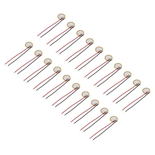 sourcing map Piezo-Scheiben, 10 mm, akustische Tonabnehmer, Transducer-Element, Trigger Buzzer, CBG Gitarre, 20 Stück sourcing map Piezo-Scheiben, 10 mm, akustische Tonabnehmer, Transducer-Element, Trigger Buzzer, CBG Gitarre, 20 Stück von sourcing map