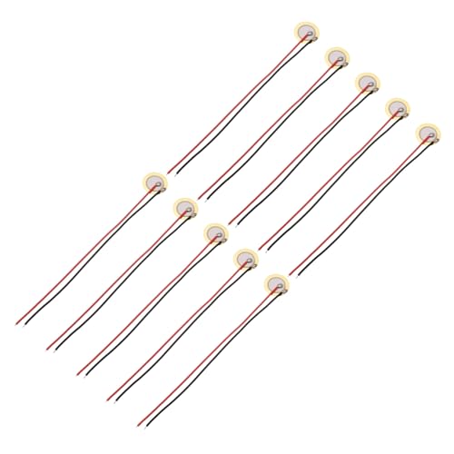 sourcing map Piezoelektrische Scheiben, 10 mm, akustischer Tonabnehmer, Wandler, Mikrofone, Trigger, Summer, Trommel, Gitarre, 10 Stück sourcing map Piezoelektrische Scheiben, 10 mm, akustischer Tonabnehmer, Wandler, Mikrofone, Trigger, Summer, Trommel, Gitarre, 10 Stück von sourcing map