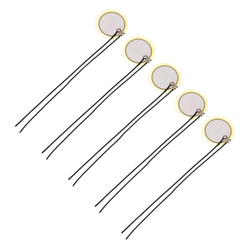 sourcing map Piezoelektrische Scheiben, 18 mm, akustischer Tonabnehmer, Wandler, Mikrofone, Trigger, Summer, Trommel, Gitarre, 5 Stück sourcing map Piezoelektrische Scheiben, 18 mm, akustischer Tonabnehmer, Wandler, Mikrofone, Trigger, Summer, Trommel, Gitarre, 5 Stück von sourcing map