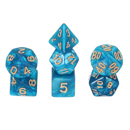 sourcing map Polyedrisches Würfel-Set, 7-teilig, Acryl-Würfel für Rollenspiele, Tischspiele, Tischspiele, Gaming-Zubehör, Perlglanz, Marineblau sourcing map Polyedrisches Würfel-Set, 7-teilig, Acryl-Würfel für Rollenspiele, Tischspiele, Tischspiele, Gaming-Zubehör, Perlglanz, Marineblau von sourcing map