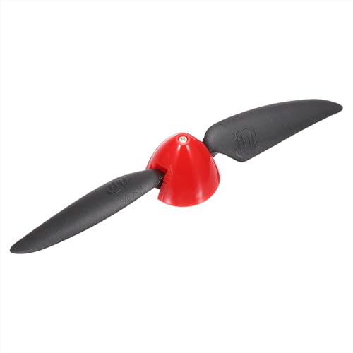 sourcing map RC-Flugzeug-Propeller, zusammenklappbarer Propeller, Spinner-Größe D 30,5 x H 25 mm, 3 mm Motorwellendurchmesser, 2 Flügel, mit Nylon-Kunststoff-Spinner für Flugzeug-Hubschrauber (Schwarz sourcing map RC-Flugzeug-Propeller, zusammenklappbarer Propeller, Spinner-Größe D 30,5 x H 25 mm, 3 mm Motorwellendurchmesser, 2 Flügel, mit Nylon-Kunststoff-Spinner für Flugzeug-Hubschrauber (Schwarz von sourcing map
