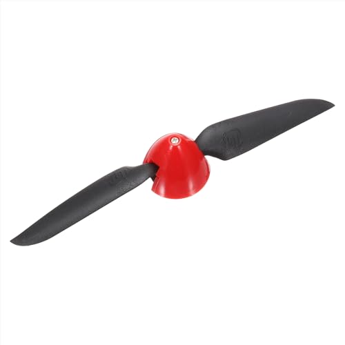 sourcing map RC-Flugzeug-Propeller, zusammenklappbarer Propeller, Spinner-Größe D 30,5 x H 26 mm, 3 mm Motorwellendurchmesser, 2 Flügel, mit Nylon-Kunststoff-Spinner für Flugzeug-Hubschrauber (Schwarz sourcing map RC-Flugzeug-Propeller, zusammenklappbarer Propeller, Spinner-Größe D 30,5 x H 26 mm, 3 mm Motorwellendurchmesser, 2 Flügel, mit Nylon-Kunststoff-Spinner für Flugzeug-Hubschrauber (Schwarz von sourcing map