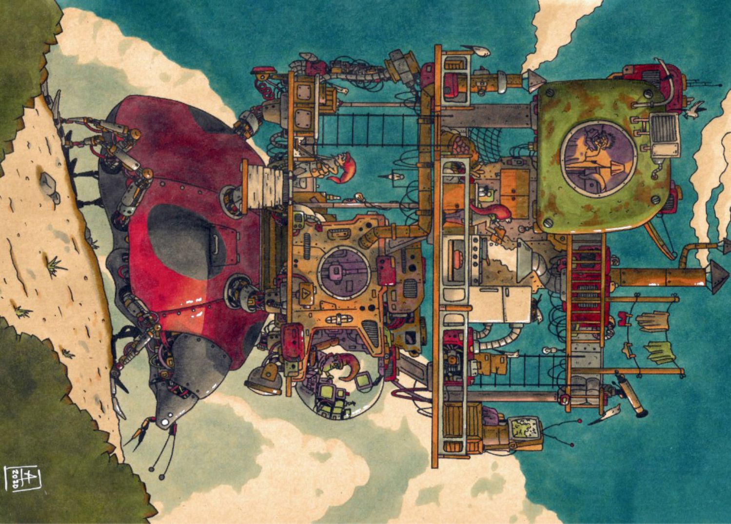 speedpuzzle.eu Puzzle 500 Teile – Expedition - von speedpuzzle.eu