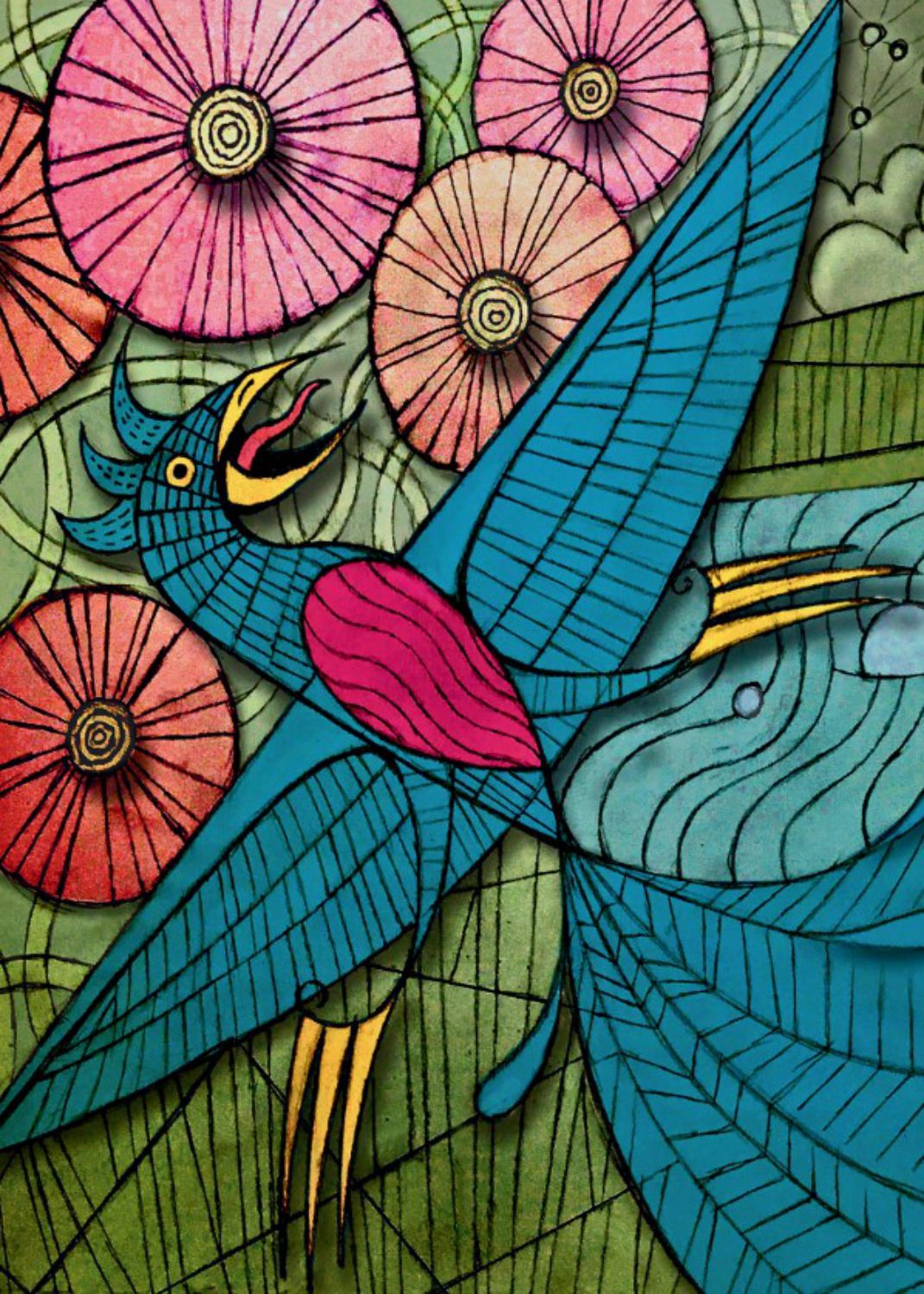 speedpuzzle.eu Puzzle 500 Teile – Screaming Bird - speedpuzzle.eu Puzzle 500 Teile – Screaming Bird - von speedpuzzle.eu