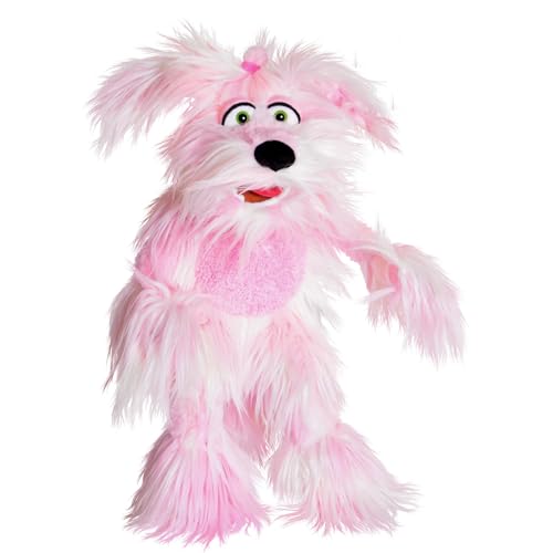 Living Puppets Andi Schnulze Handpuppe Hund, limitiert, 60 cm, mit bespielbarem Maul von spielgezeug