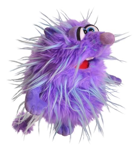 Living Puppets Babbel Handpuppe, 22 cm, Monster to go! Kollektion, Detektiv von spielgezeug
