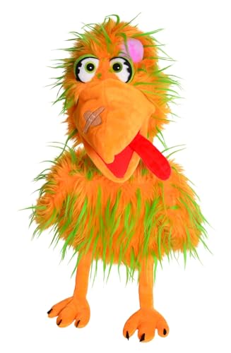 Living Puppets Bernie-Birdie Handpuppe Vogel, 44 cm, Weiche Materialien, ab 3 Jahre von spielgezeug