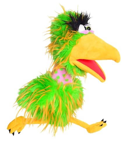 Living Puppets Enno-Eagle Adler Handpuppe, 44 cm, Klappmaulprinzip, ab 3 Jahre von spielgezeug