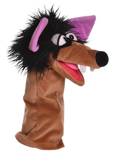 Living Puppets Hanpuppe Dieter (Wolf), Quasselwurm, 37 cm von spielgezeug