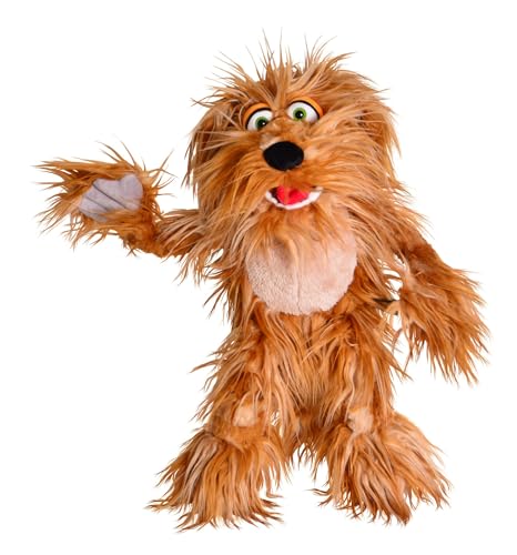 Living Puppets Hein-Hecktor Handpuppe Hund, 60 cm, bespielbar mit Maul und Kopf von spielgezeug