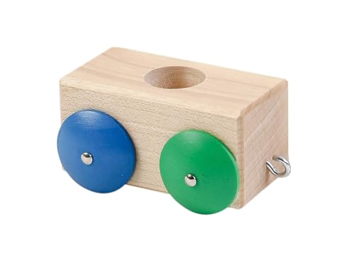 ahrens Geburtstagswagen, Ahornholz, 1,8 cm Kerzenbohrung, Erweiterungswagen für Geburtstagszug ahrens Geburtstagswagen, Ahornholz, 1,8 cm Kerzenbohrung, Erweiterungswagen für Geburtstagszug von spielgezeug